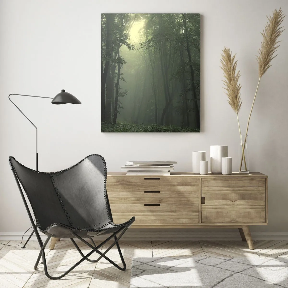 Billede på glas - Før han vågner op - 50x70 cm
