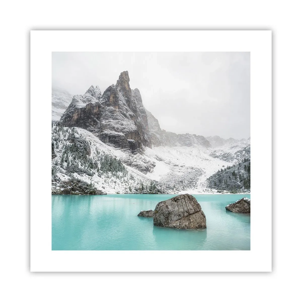 Plakat - På vagt - 40x40 cm