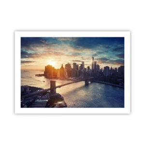Plakat - Et monument til vestlig kultur - 70x50 cm