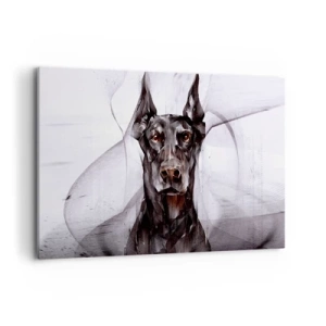 Lærredstryk - Billede på lærred - Nobelt født - 120x80 cm