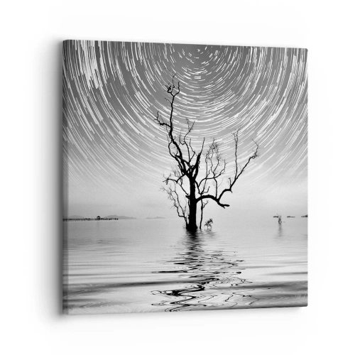 Lærredstryk - Billede på lærred - En natursymfoni - 30x30 cm