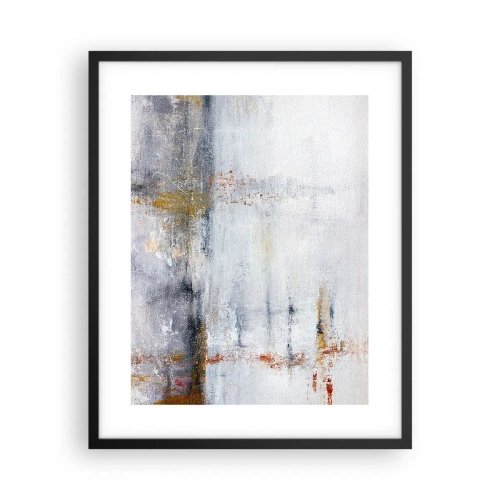 Plakat i sort ramme - Bag lufttæppet - 40x50 cm