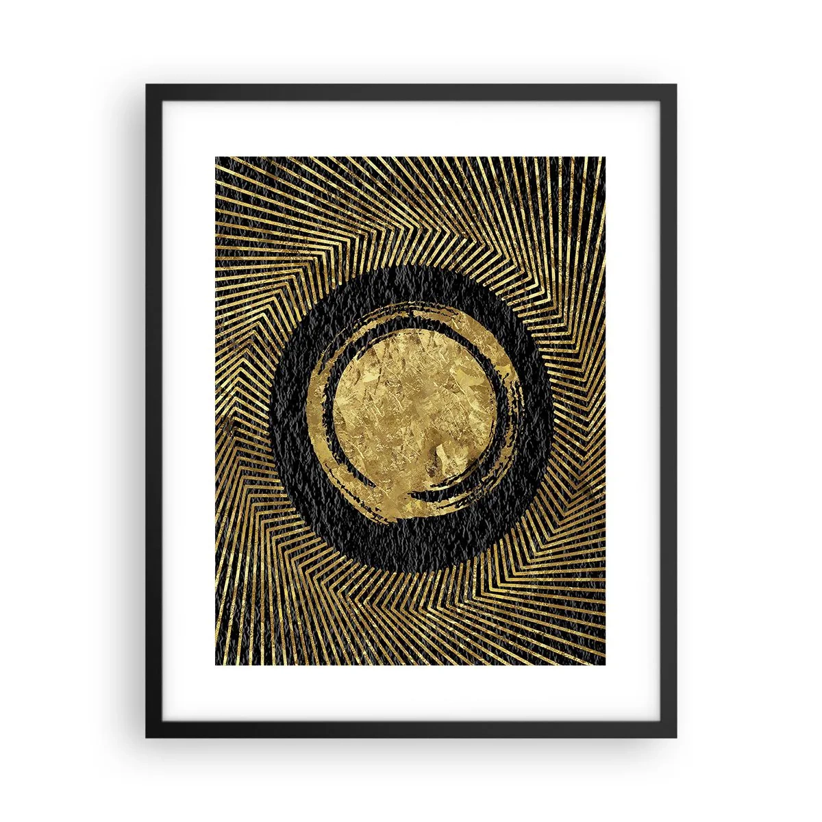 Plakat i sort ramme - Glamour-komposition - 40x50 cm