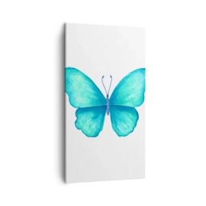 Lærredstryk - Billede på lærred - Turkis af natur - 45x80 cm