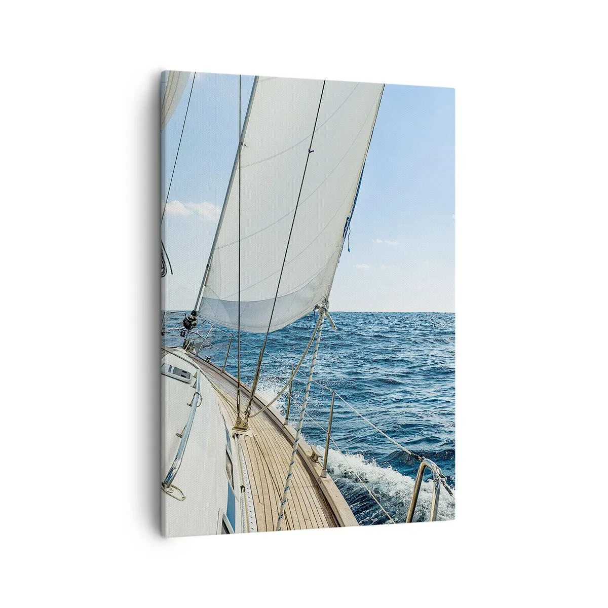 Lærredstryk - Billede på lærred - Ahoj , eventyr - 50x70 cm