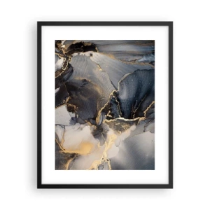 Plakat i sort ramme - Livet af sten - 40x50 cm