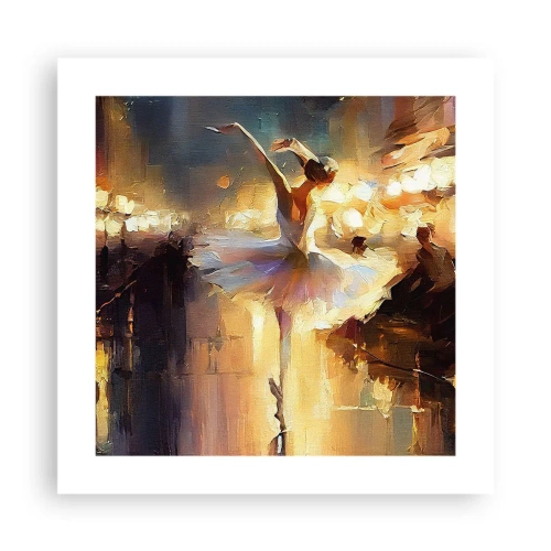 Plakat - Et mirakel på gaden - 40x40 cm