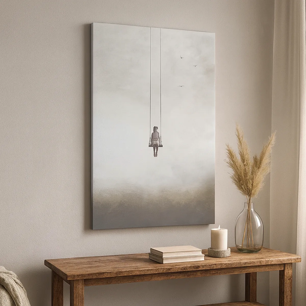 Lærredstryk - Billede på lærred - Barnet i os selv - 50x70 cm