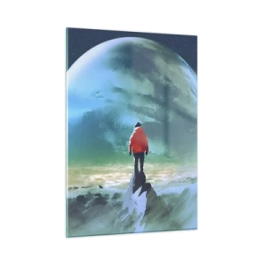 Billede på glas - Opdageren af et nyt land - 50x70 cm