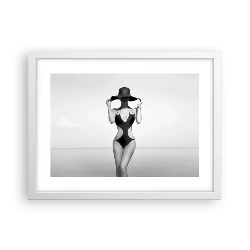 Plakat i hvid ramme - Mit navn er Elegance - 40x30 cm