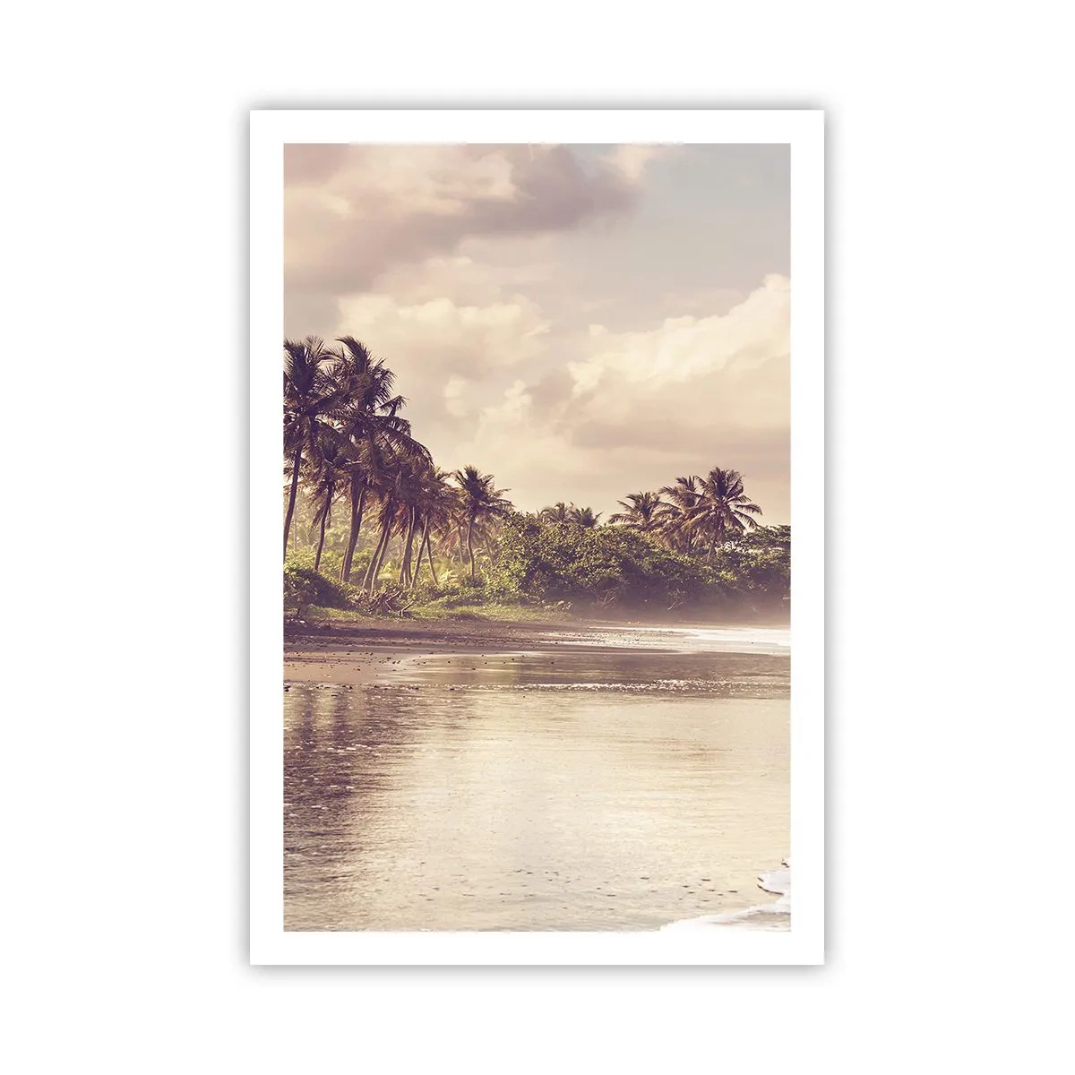 Plakat - Kærtegner bølgerne - 61x91 cm