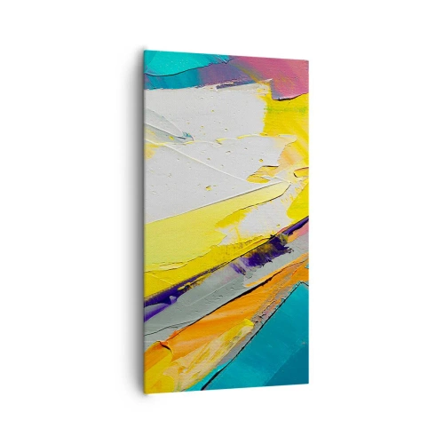 Lærredstryk - Billede på lærred - Lysets anatomi - 65x120 cm