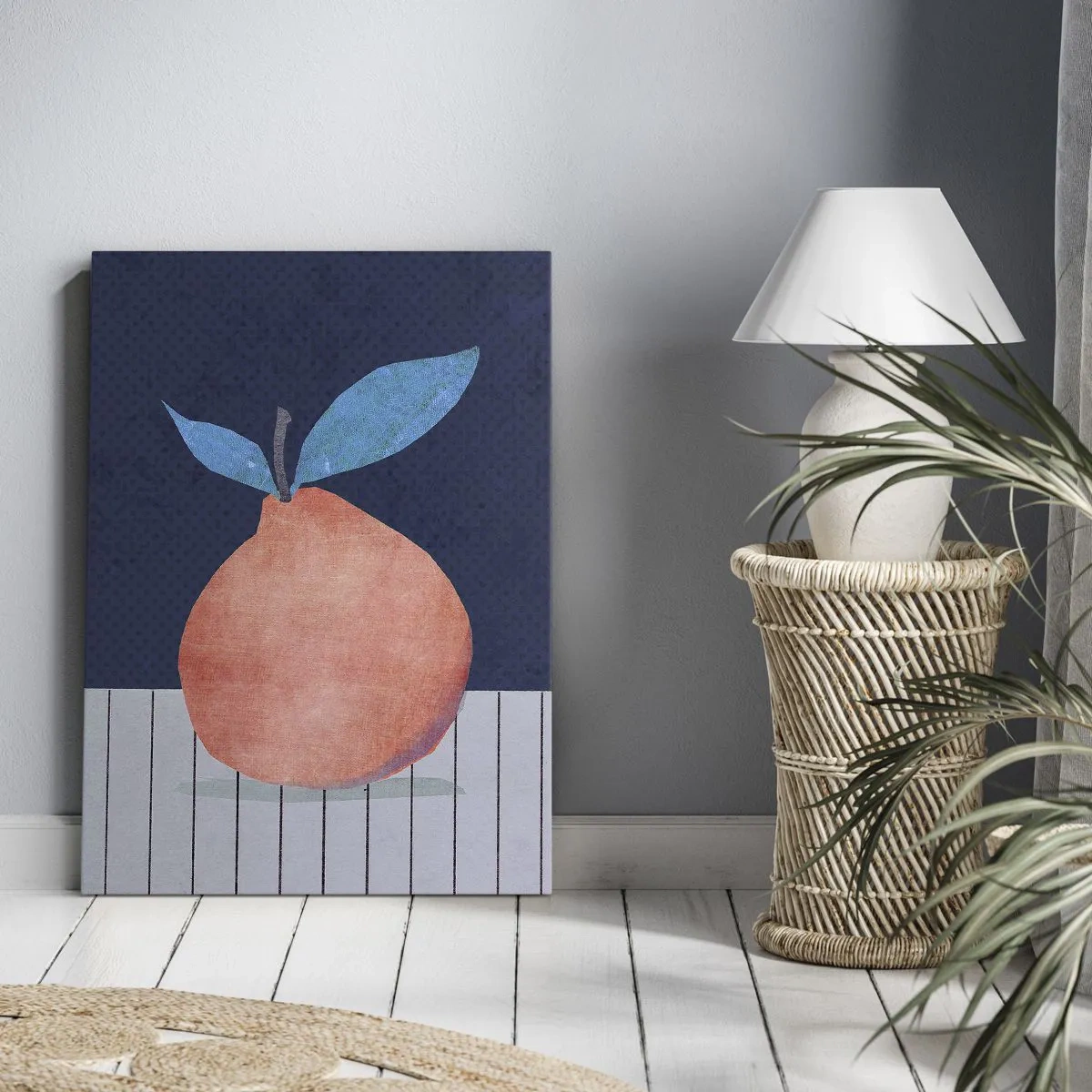 Lærredstryk - Billede på lærred - Konveksitet og plan - 50x70 cm