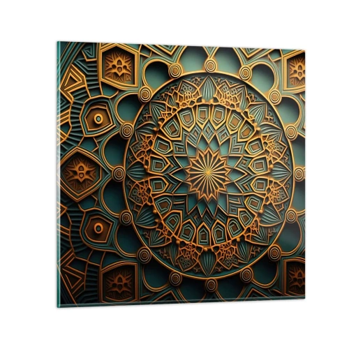 Billede på glas - I et arabisk klima - 30x30 cm