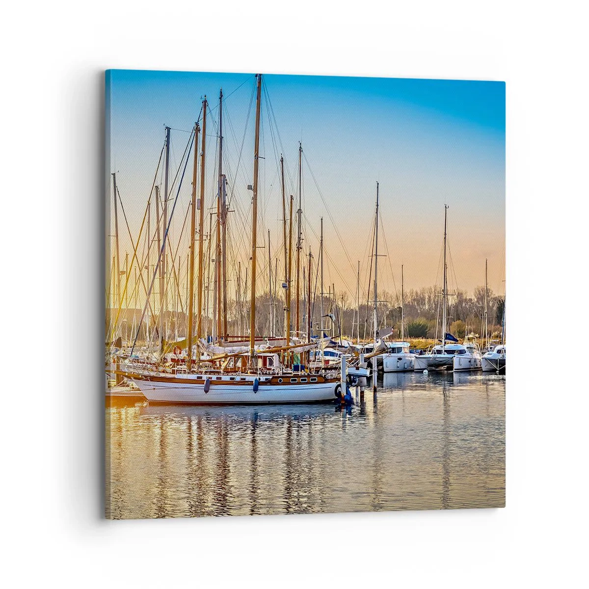 Lærredstryk - Billede på lærred - Vinden skal også sove - 70x70 cm