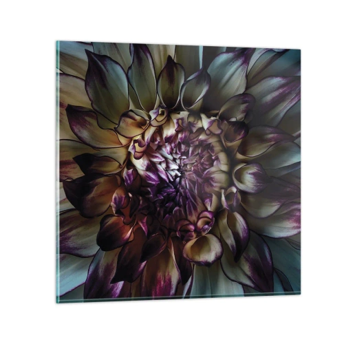 Billede på glas - Ungdommens blomstring - 70x70 cm