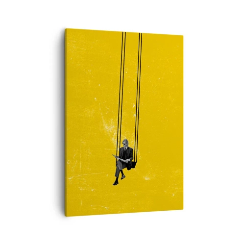 Lærredstryk - Billede på lærred - En dag som alle andre - 50x70 cm