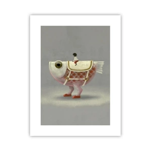 Plakat - Rybonski rytter - 30x40 cm