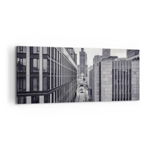 Lærredstryk - Billede på lærred - Warszawa dalen - 120x50 cm