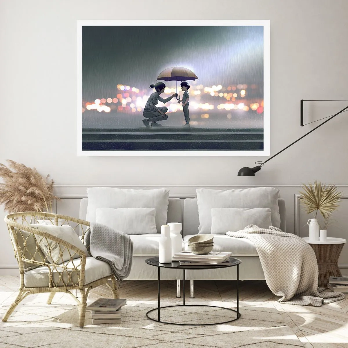 Plakat - Og alt er godt nu - 91x61 cm