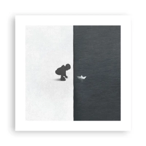 Plakat - Stor ekspedition - 40x40 cm