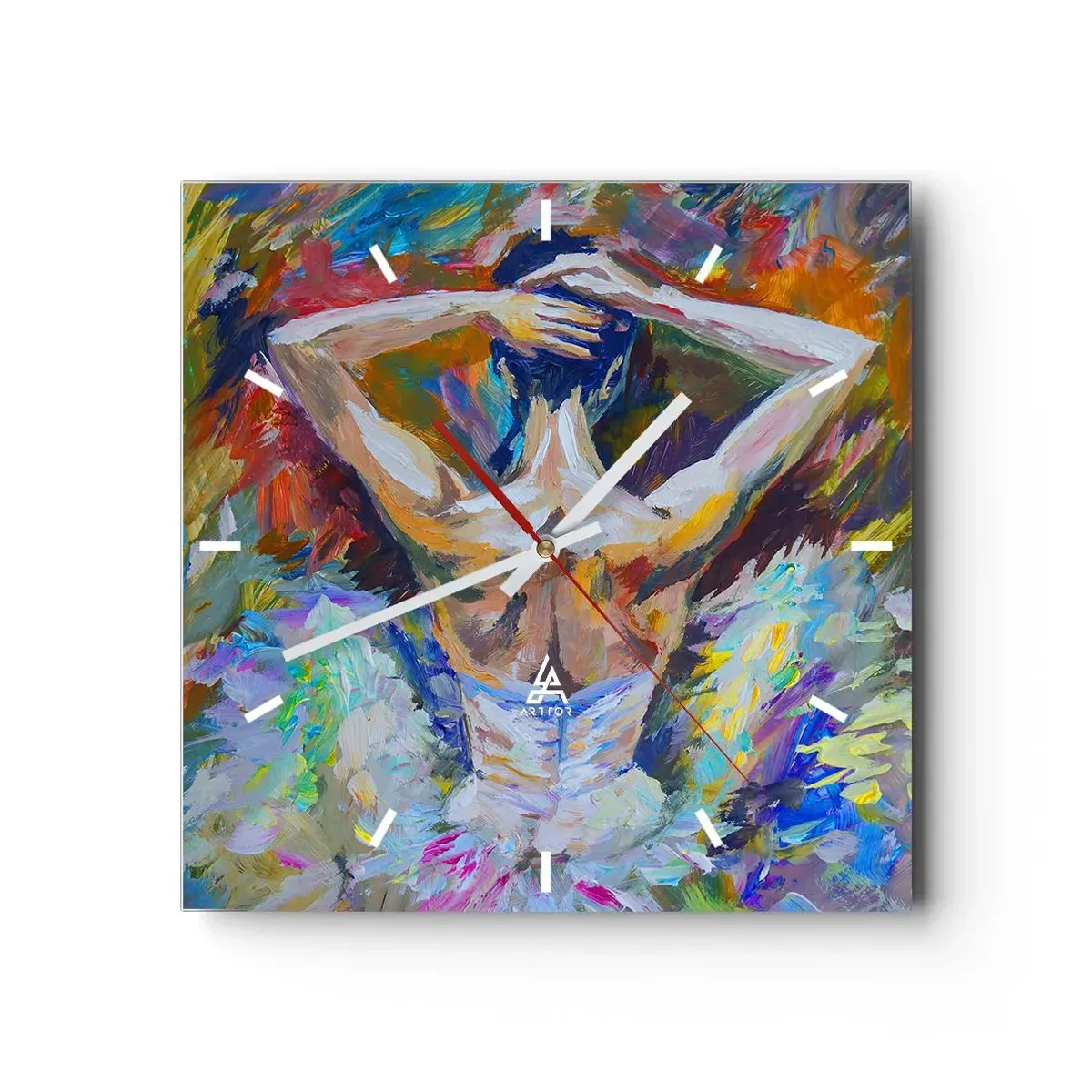 Vægur, Uret - Det kan være hvad som helst - 40x40 cm
