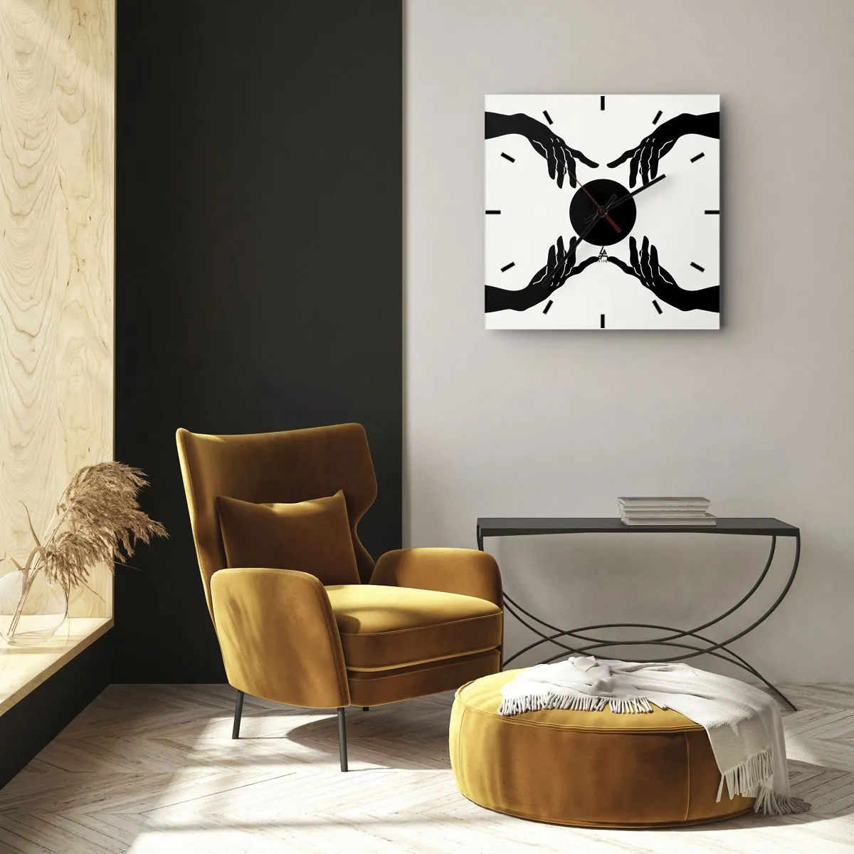 Vægur, Uret - Et hemmeligt tegn - 30x30 cm