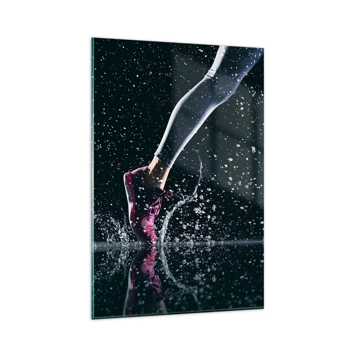 Billede på glas - Så meget som du kan - 80x120 cm