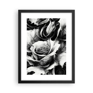 Plakat i sort ramme - Altid dronning - 30x40 cm