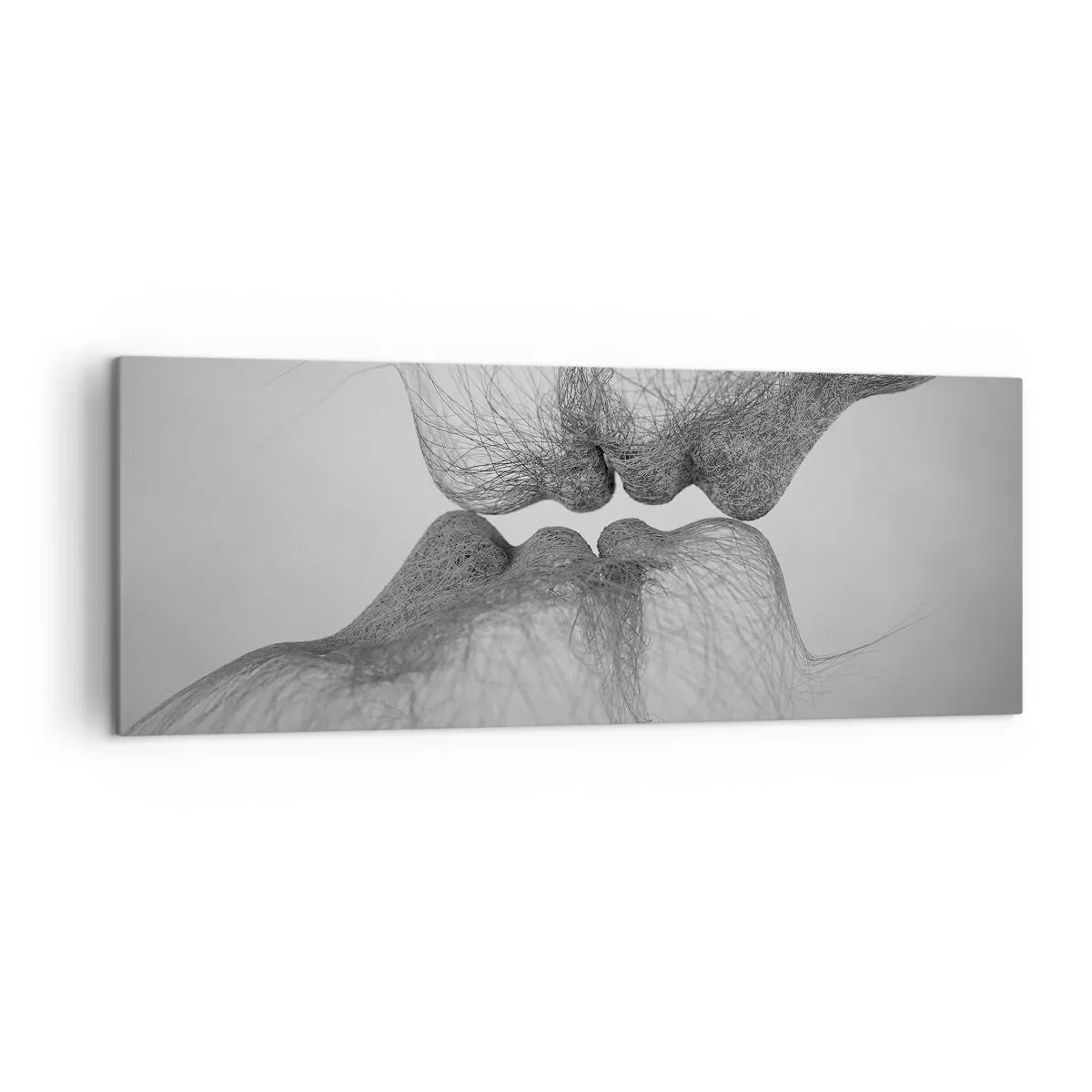 Lærredstryk - Billede på lærred - Vindens kys - 140x50 cm