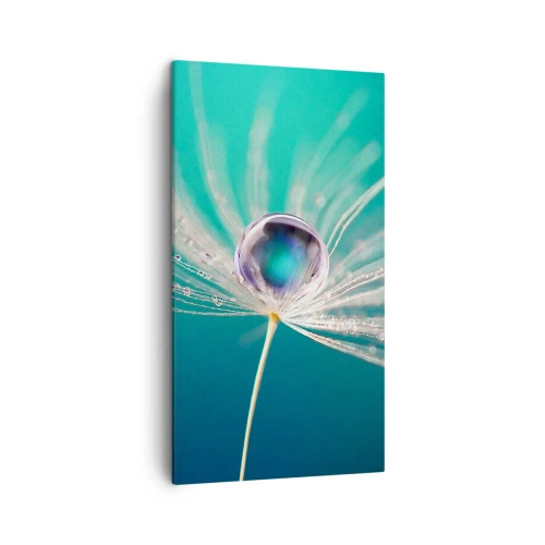 Lærredstryk - Billede på lærred - Mystisk øjeblik - 45x80 cm