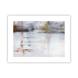 Plakat - Bag lufttæppet - 40x30 cm