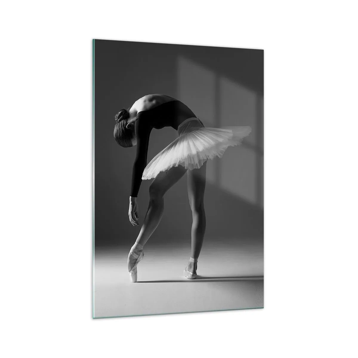 Billede på glas - Bella balerina - 70x100 cm