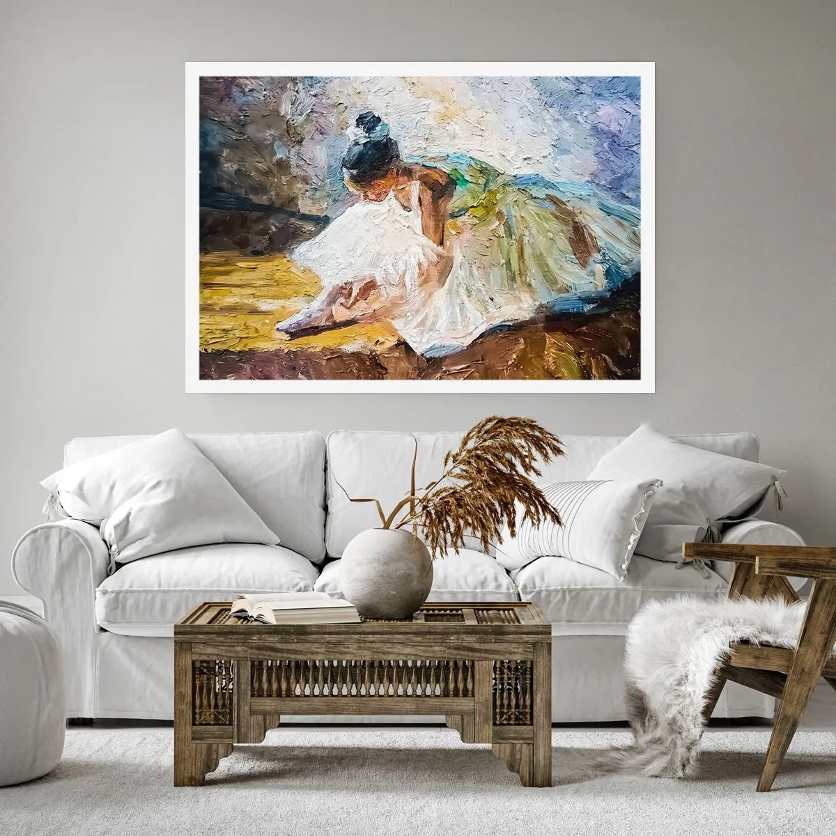 Plakat - Fra et maleri af Degas - 91x61 cm