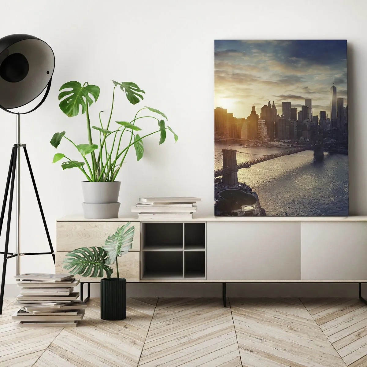 Lærredstryk - Billede på lærred - Et monument til vestlig kultur - 70x100 cm