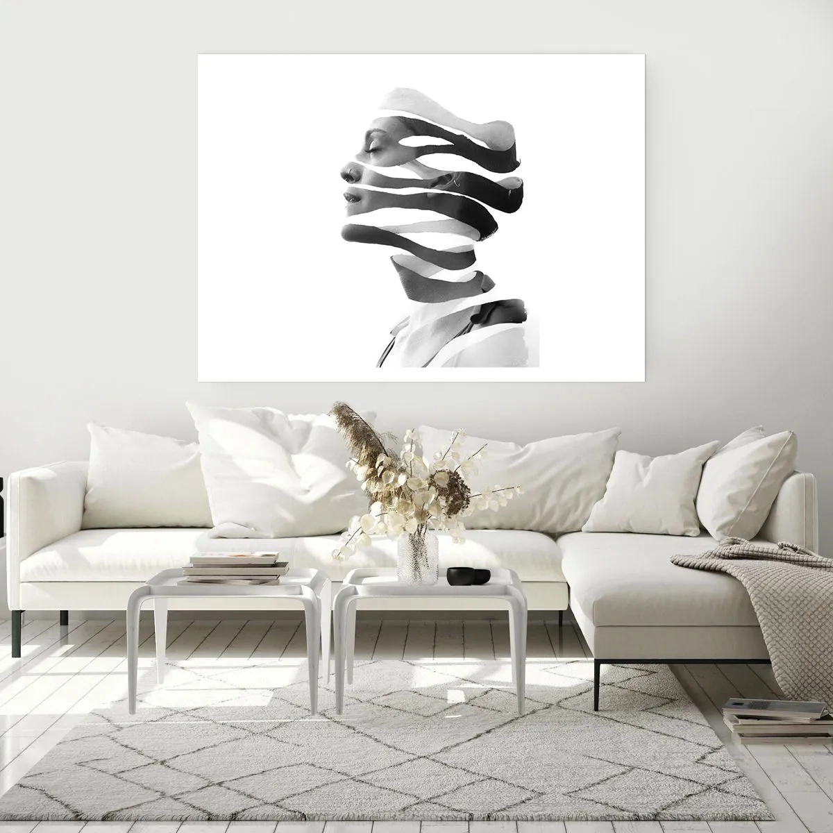 Plakat - Et surrealistisk portræt - 50x40 cm