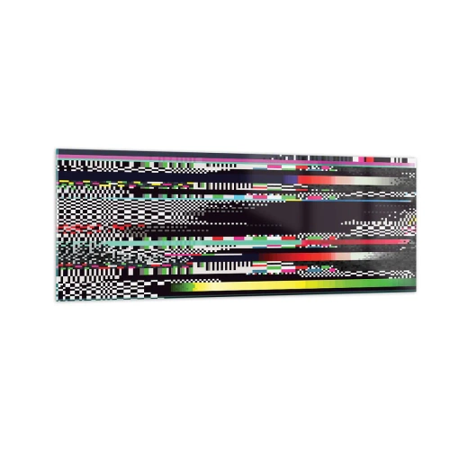 Billede på glas - Det kontrollerede billede af virkeligheden - 140x50 cm