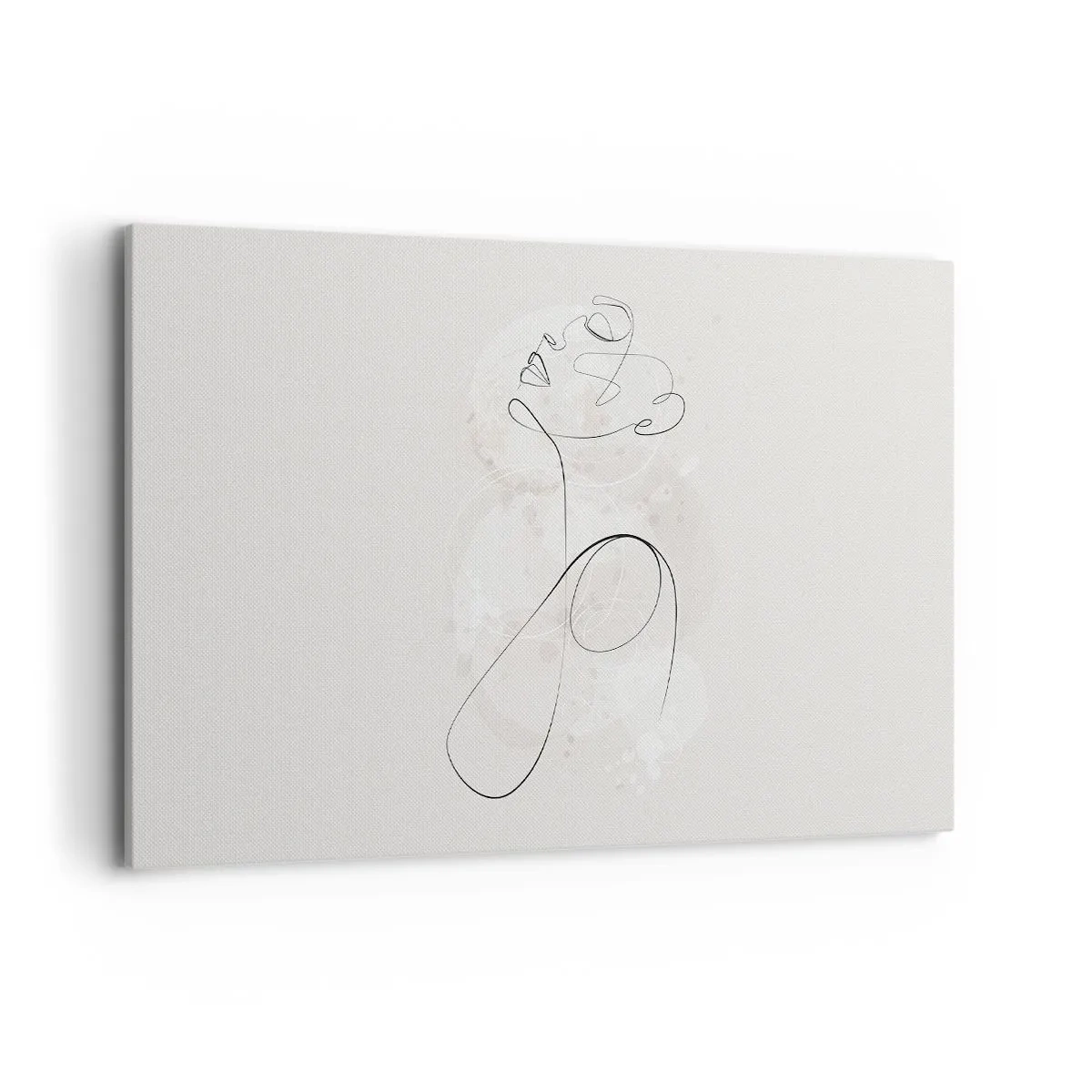 Lærredstryk - Billede på lærred - Spiralen af skønhed - 120x80 cm