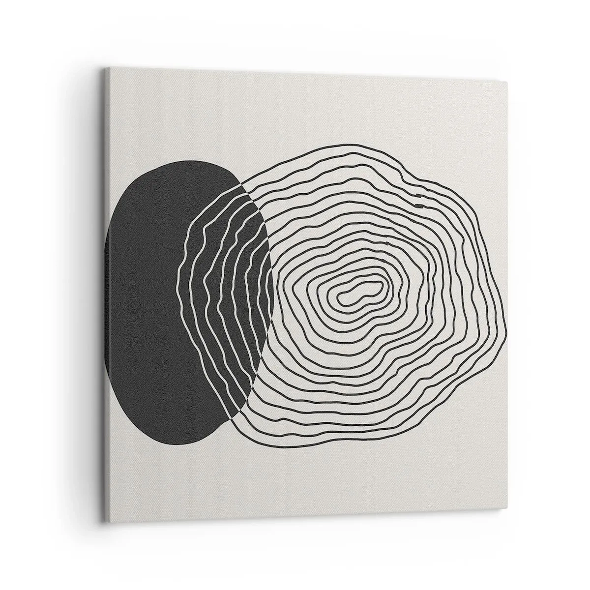 Lærredstryk - Billede på lærred - Varighed og vibration - 50x50 cm