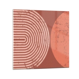 Billede på glas - Tæt forhold - 30x30 cm