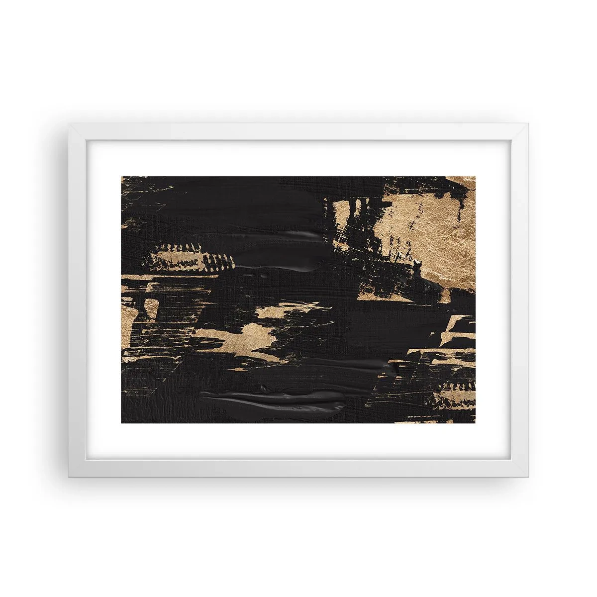 Plakat i hvid ramme - Et spor af berøring - 40x30 cm