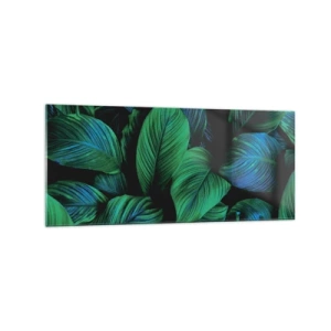 Billede på glas - I den grønne flok - 120x50 cm