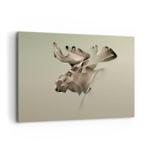 Lærredstryk - Billede på lærred - Den blide kraft af ro - 100x70 cm