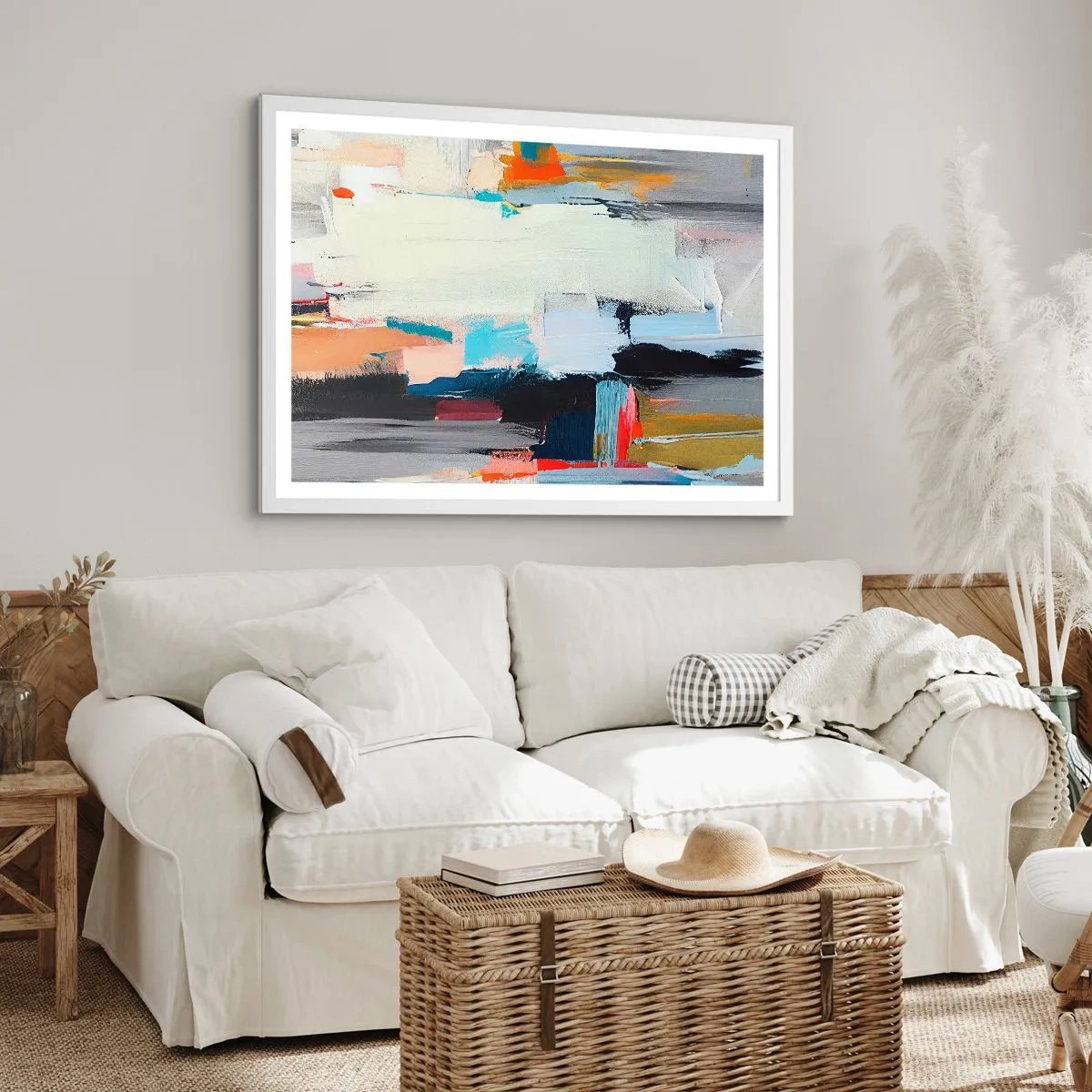 Plakat i hvid ramme - Er der en metode? - 91x61 cm