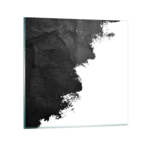 Billede på glas - Elementer: jord - 40x40 cm