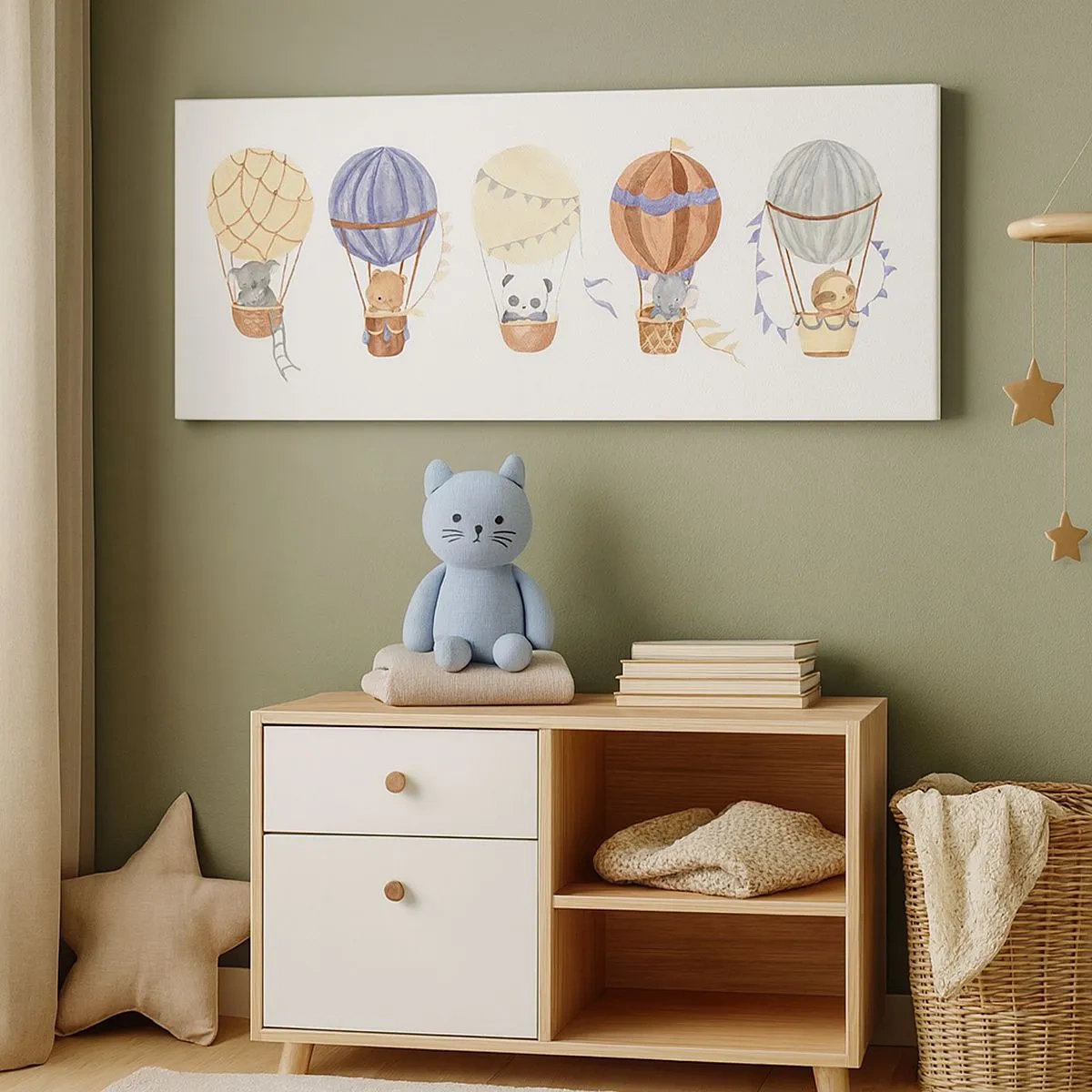 Lærredstryk - Billede på lærred - Venner på farten - 100x40 cm