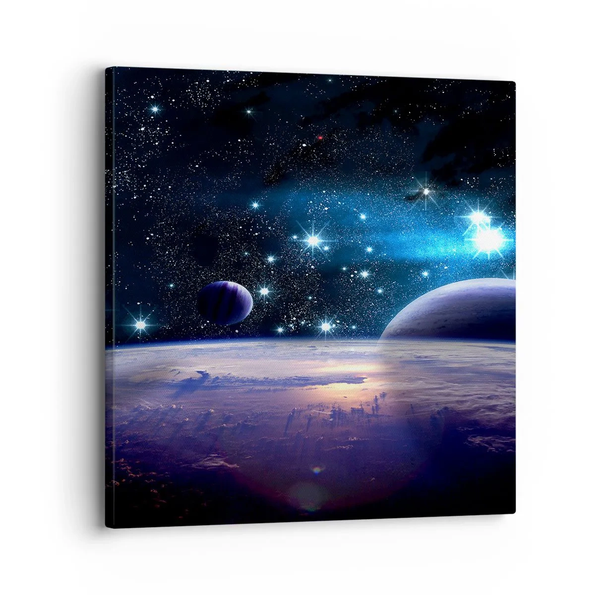 Lærredstryk - Billede på lærred - Er du stadig alene? - 30x30 cm