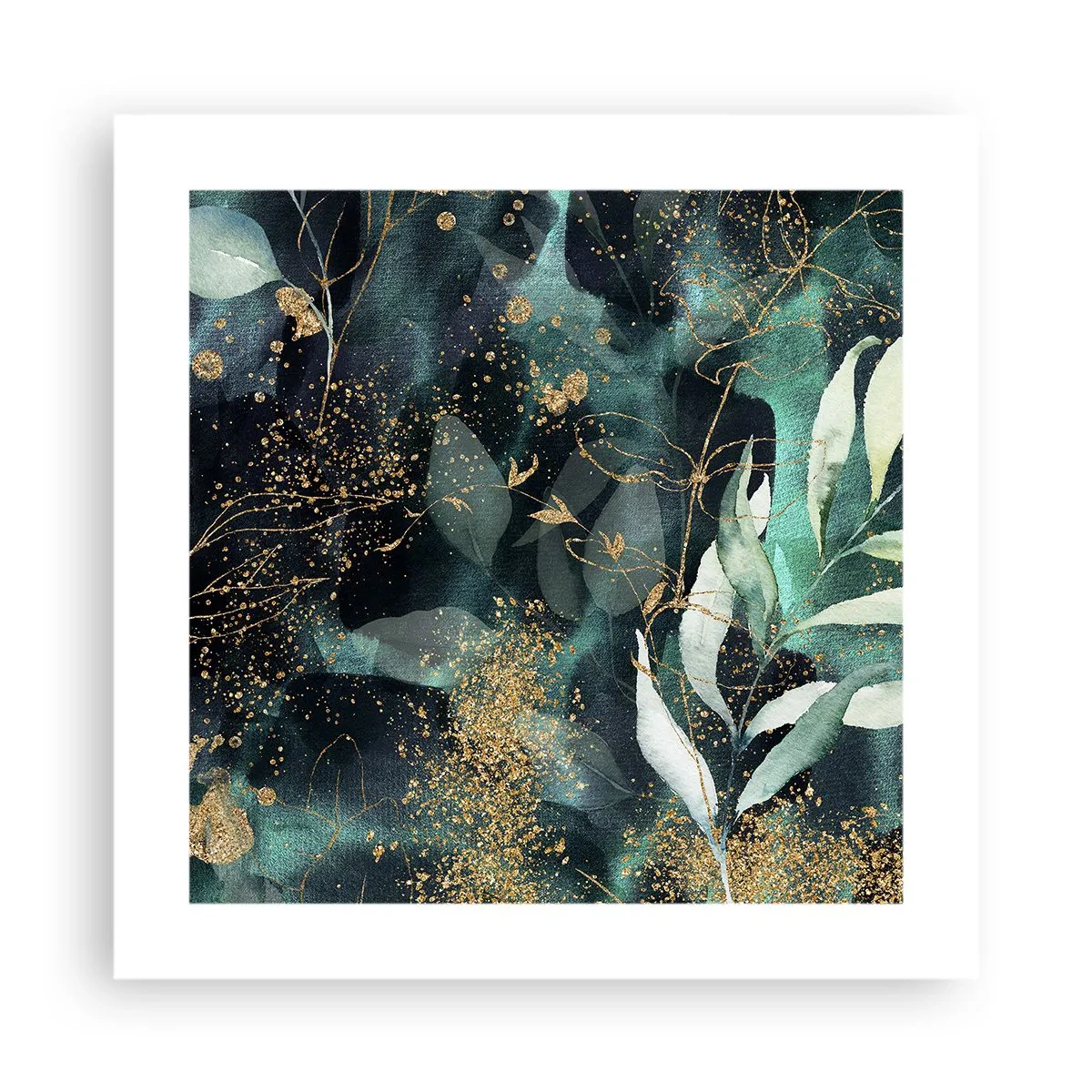 Plakat - Fortryllet have - 40x40 cm