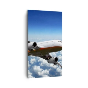 Lærredstryk - Billede på lærred - Kom væk fra det hele - 45x80 cm