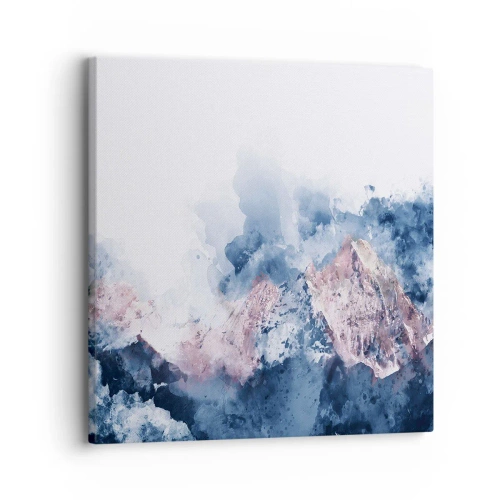 Lærredstryk - Billede på lærred - Dette er toppene! - 30x30 cm